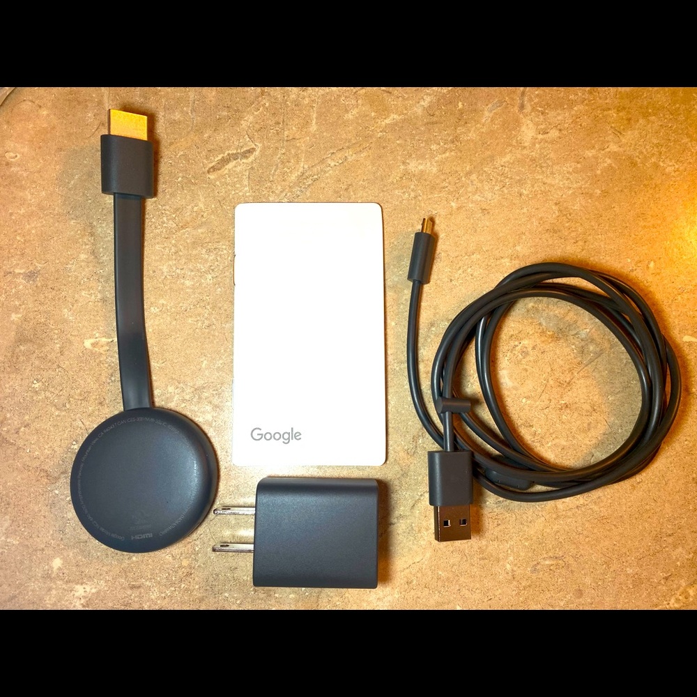 COPY - Charcoal Grey Chromecast - 3rd Generation